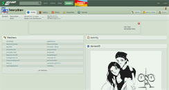 Desktop Screenshot of heavydraw.deviantart.com