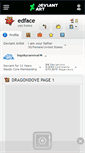 Mobile Screenshot of edface.deviantart.com