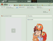 Tablet Screenshot of edface.deviantart.com