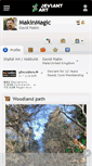 Mobile Screenshot of makinmagic.deviantart.com