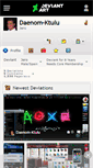 Mobile Screenshot of daenom-ktulu.deviantart.com