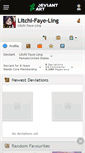 Mobile Screenshot of litchi-faye-ling.deviantart.com