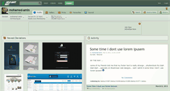 Desktop Screenshot of mohamed-amin.deviantart.com