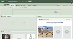 Desktop Screenshot of majmage.deviantart.com
