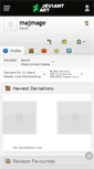 Mobile Screenshot of majmage.deviantart.com