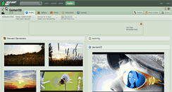 Desktop Screenshot of gomer08.deviantart.com