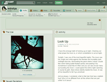 Tablet Screenshot of estrelya.deviantart.com