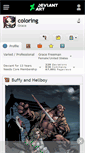 Mobile Screenshot of coloring.deviantart.com