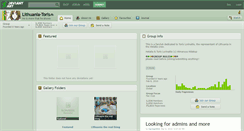 Desktop Screenshot of lithuania-toris.deviantart.com