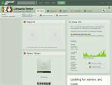 Tablet Screenshot of lithuania-toris.deviantart.com