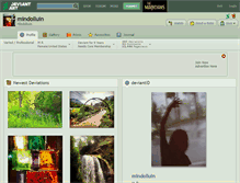 Tablet Screenshot of mindolluin.deviantart.com