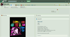 Desktop Screenshot of little-em0.deviantart.com