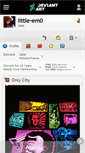 Mobile Screenshot of little-em0.deviantart.com