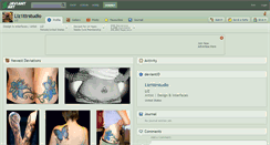 Desktop Screenshot of liz1ttrstudio.deviantart.com