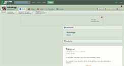 Desktop Screenshot of noireange.deviantart.com