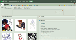 Desktop Screenshot of nanigans.deviantart.com