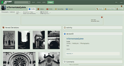 Desktop Screenshot of intormentataquiete.deviantart.com