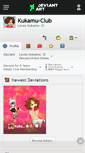 Mobile Screenshot of kukamu-club.deviantart.com