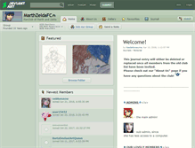 Tablet Screenshot of marthzeldafc.deviantart.com