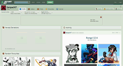 Desktop Screenshot of genpachi7.deviantart.com
