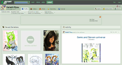 Desktop Screenshot of kanami-ryuu.deviantart.com