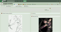 Desktop Screenshot of bloodline-animation.deviantart.com
