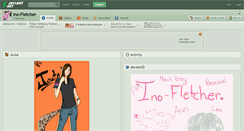 Desktop Screenshot of ino-fletcher.deviantart.com