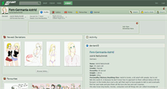 Desktop Screenshot of fem-germania-astrid.deviantart.com