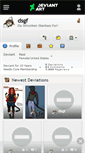 Mobile Screenshot of dsgf.deviantart.com