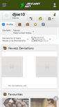 Mobile Screenshot of djoe10.deviantart.com
