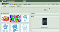 Desktop Screenshot of maiconmcn.deviantart.com