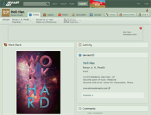 Tablet Screenshot of hell-nan.deviantart.com
