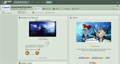 Desktop Screenshot of gerard-and-erza-fan.deviantart.com