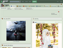 Tablet Screenshot of hugara.deviantart.com