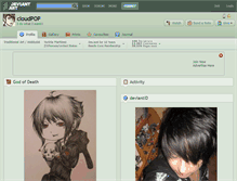 Tablet Screenshot of cloudpop.deviantart.com