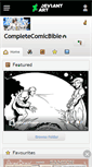 Mobile Screenshot of completecomicbible.deviantart.com