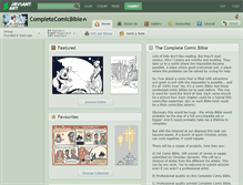 Tablet Screenshot of completecomicbible.deviantart.com