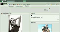 Desktop Screenshot of manhunt.deviantart.com