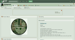 Desktop Screenshot of blkdrgnmstr.deviantart.com