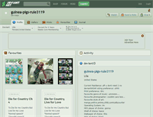 Tablet Screenshot of guinea-pigs-rule3119.deviantart.com