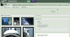 Desktop Screenshot of mikm.deviantart.com
