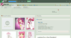 Desktop Screenshot of mao-club.deviantart.com
