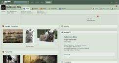 Desktop Screenshot of halloween-king.deviantart.com