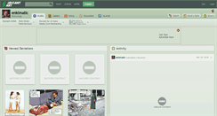 Desktop Screenshot of enkimatic.deviantart.com