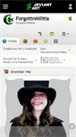 Mobile Screenshot of forgottnmilitia.deviantart.com