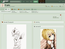 Tablet Screenshot of eh-gaby.deviantart.com