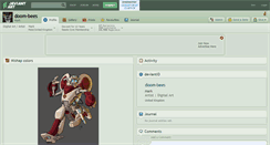 Desktop Screenshot of doom-bees.deviantart.com