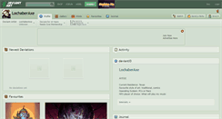 Desktop Screenshot of lochaberaxe.deviantart.com