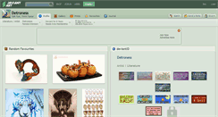 Desktop Screenshot of detroness.deviantart.com