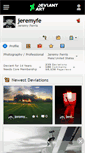 Mobile Screenshot of jeremyfe.deviantart.com